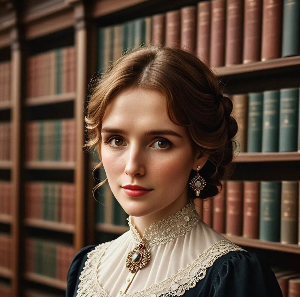 Mlle Jeanne Verne - Histoire d'Amiens et de Jules Verne